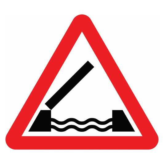 Opening or Swing Bridge Ahead Sign