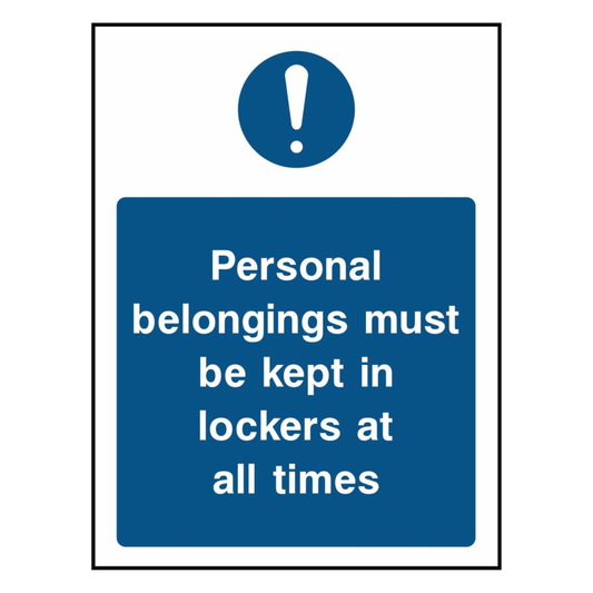 personal-belongings-must-be-kept-in-lockers-blue-prohibition-sign