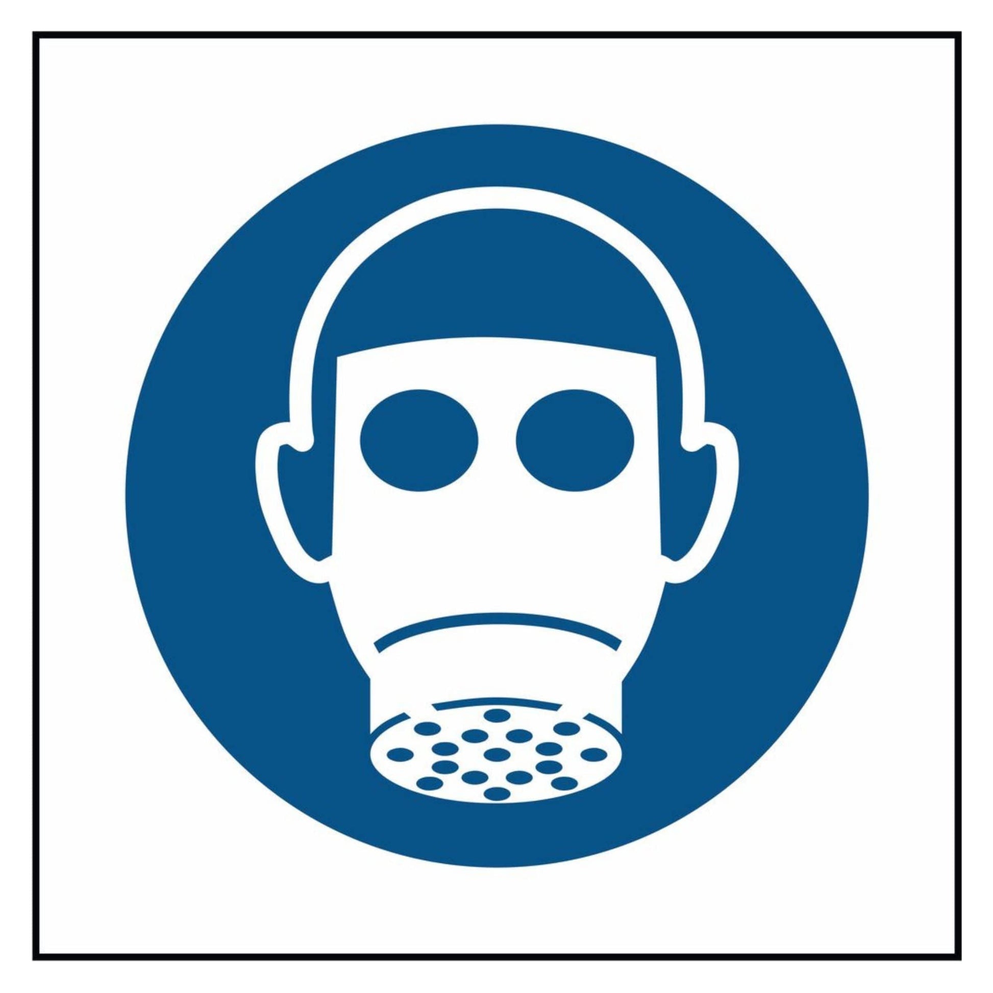 Respirator PPE Symbol Sign