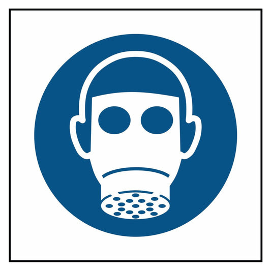 Respirator PPE Symbol Sign