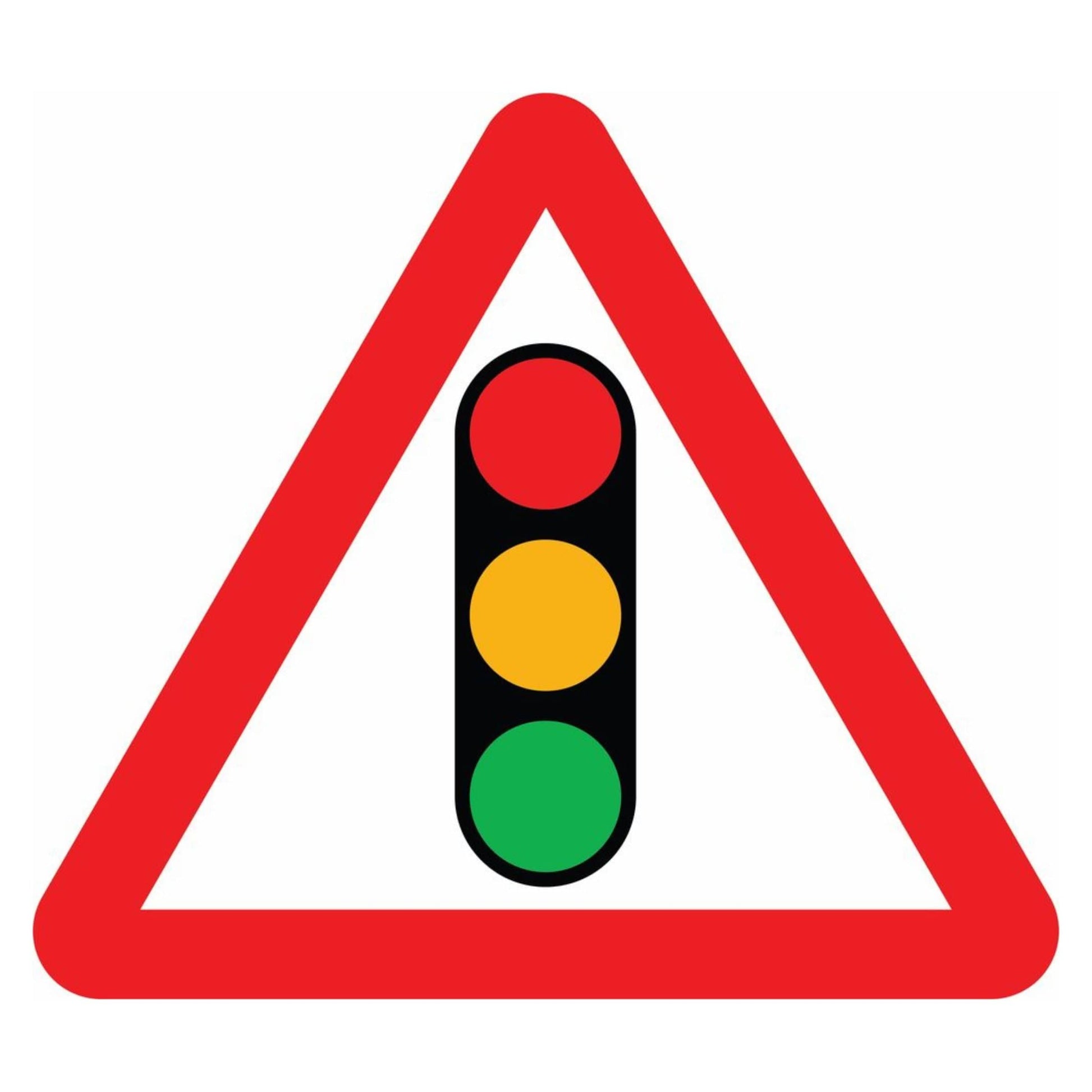 Road Warning - Traffic Signals Sign
