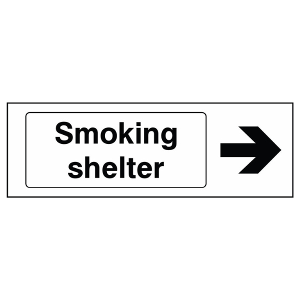 smoking-shelter-right-arrow-sign