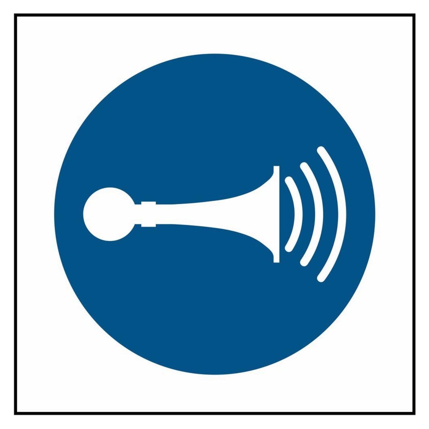Sound Horn Drive Slowly Symbol Sign