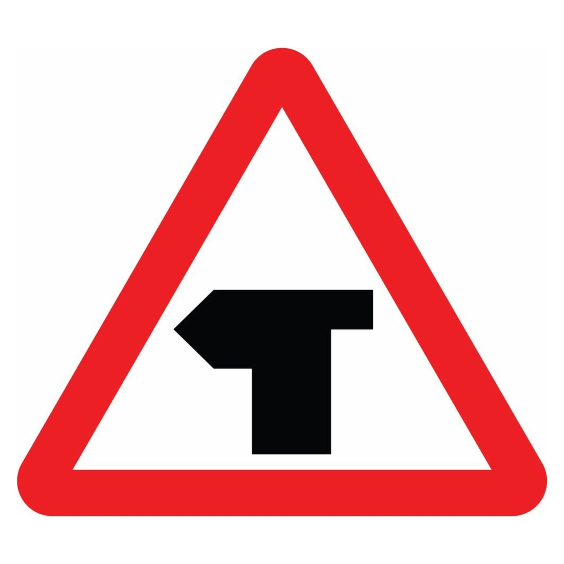 T-Junction With Priority Over Vehicles From The Right Sign