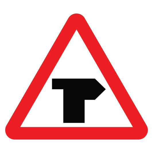 T-Junction with Priority Over Vehicles from the Left Sign