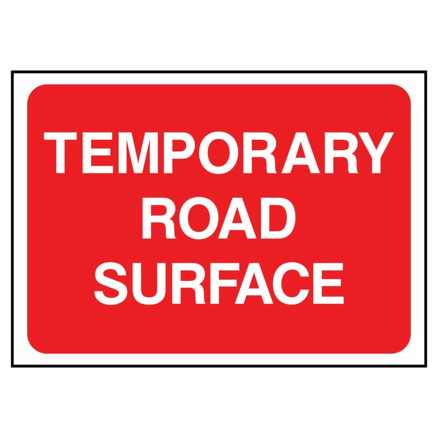 Temporary Road Surface Sign