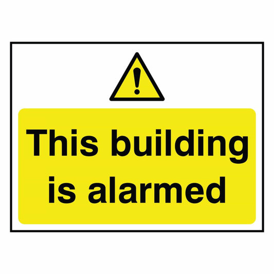 Vandals Will Be Prosecuted - Pattern Border - Landscape Sign