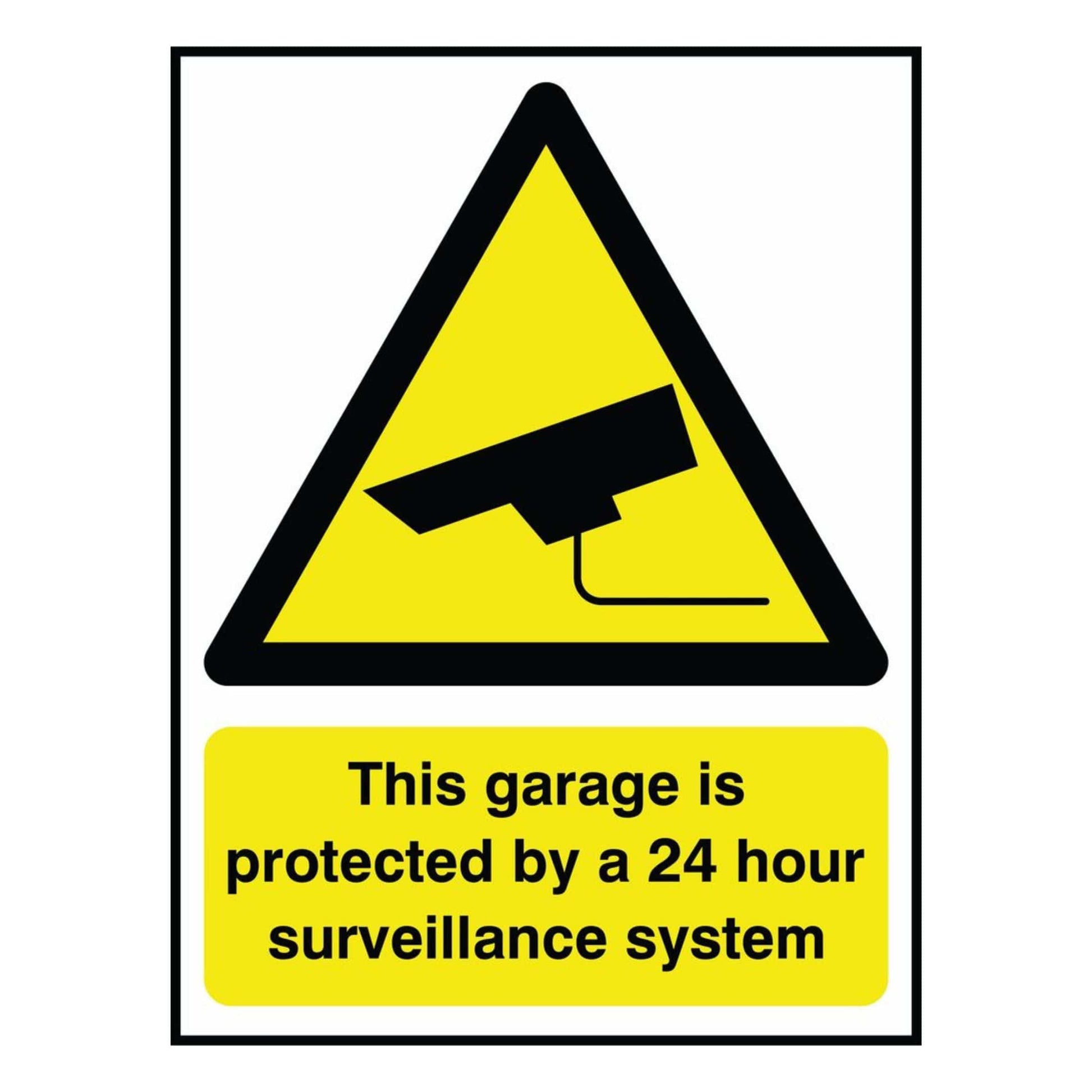 This Garage Is Protected Sign