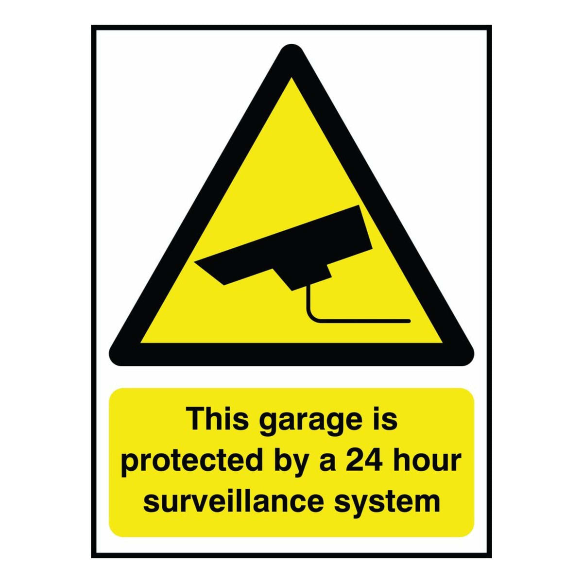 This Garage Is Protected Sign - The Safety Sign Depot