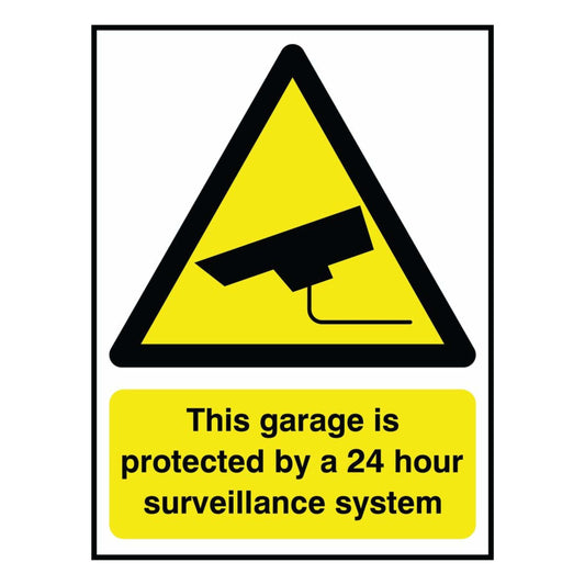 This Garage Is Protected Sign