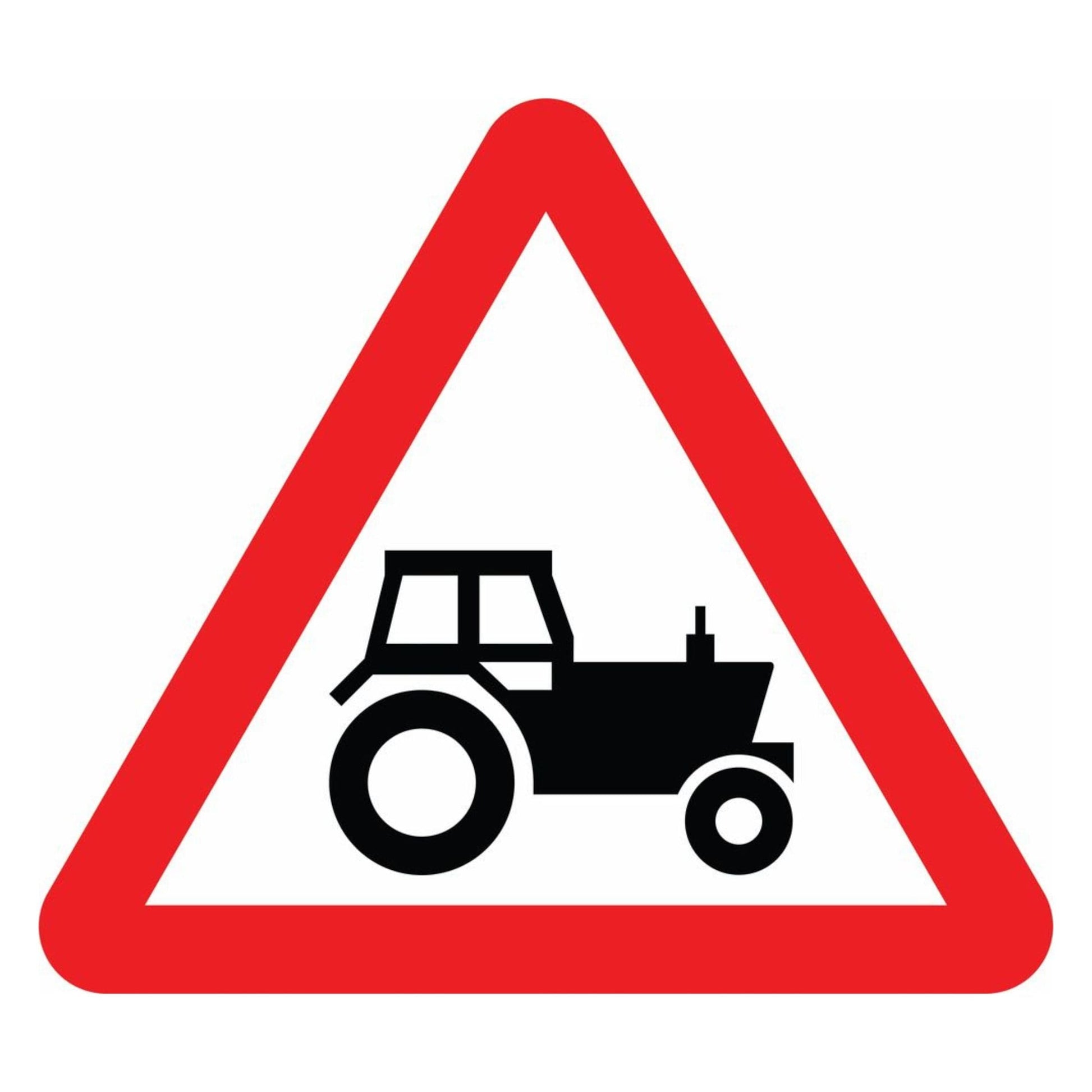 Tractor Road Warning Sign