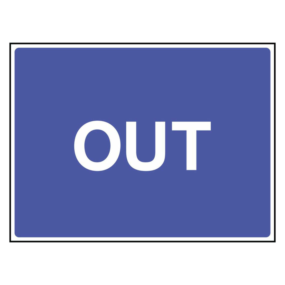 Traffic OUT Sign - The Safety Sign Depot