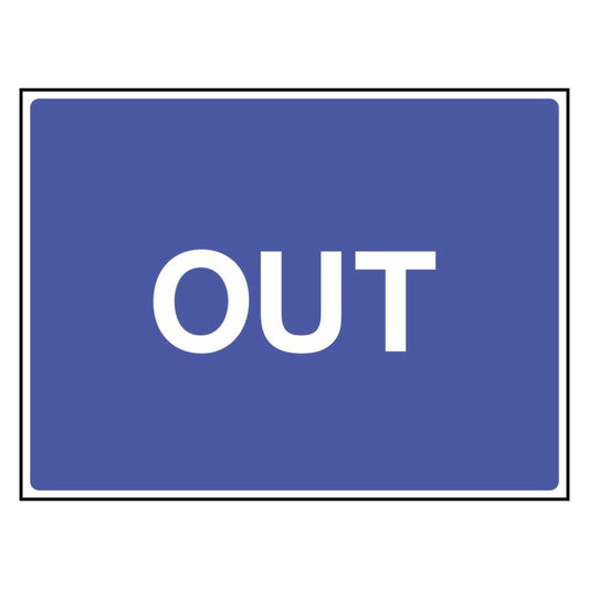 Traffic OUT Sign