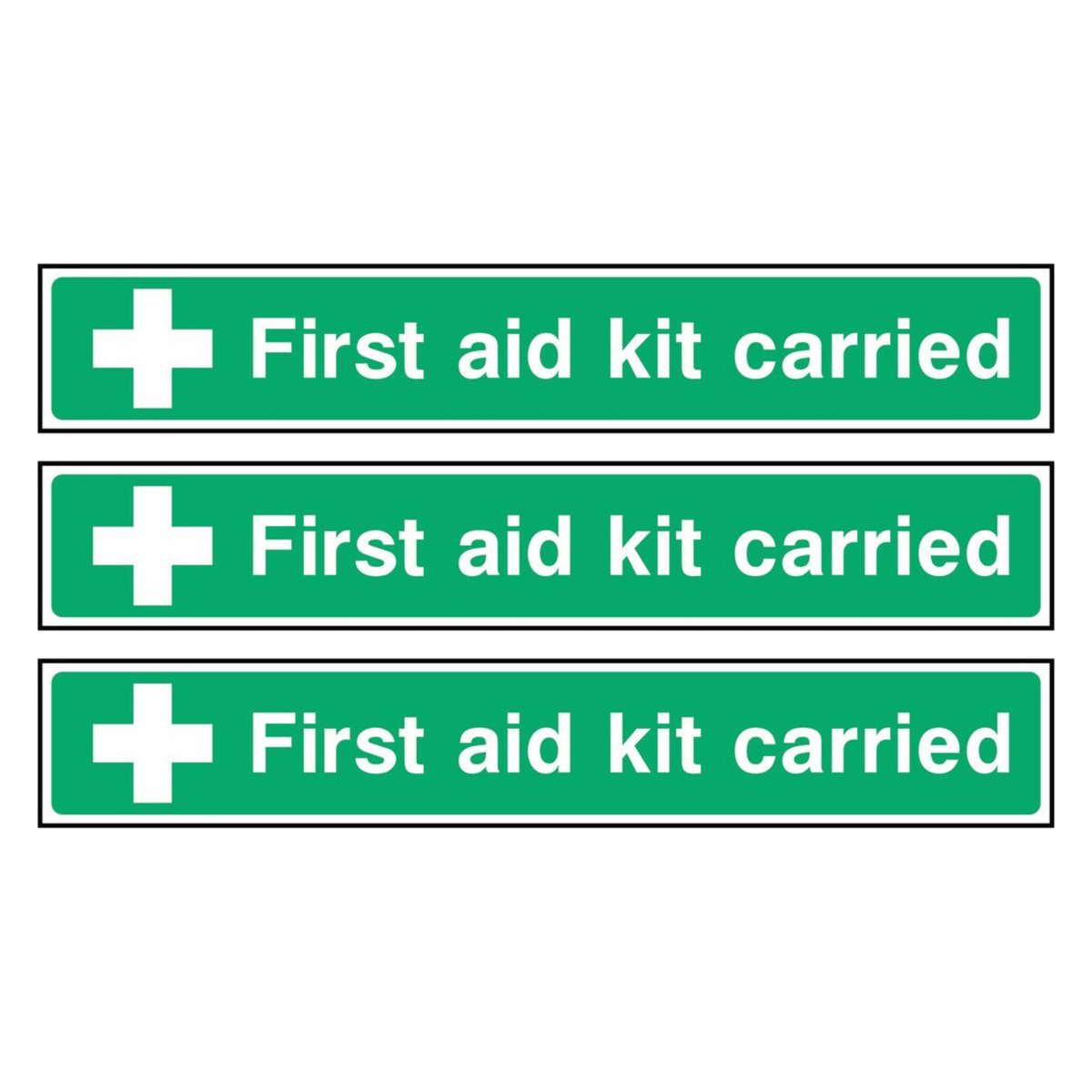 First Aid Kit Carried Sign - The Safety Sign Depot