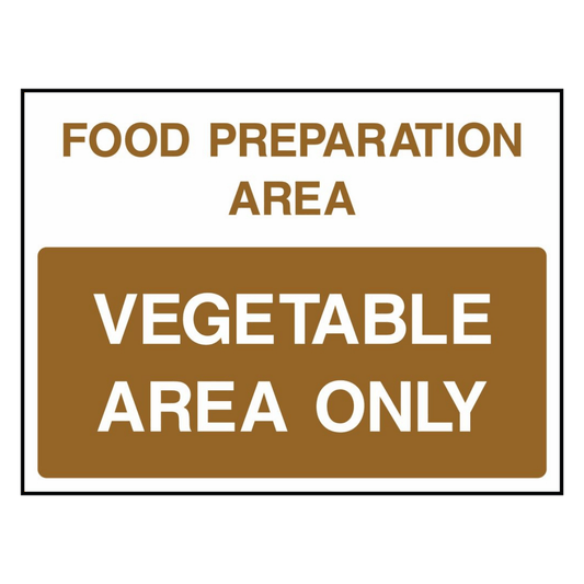 vegetable-area-only-sign