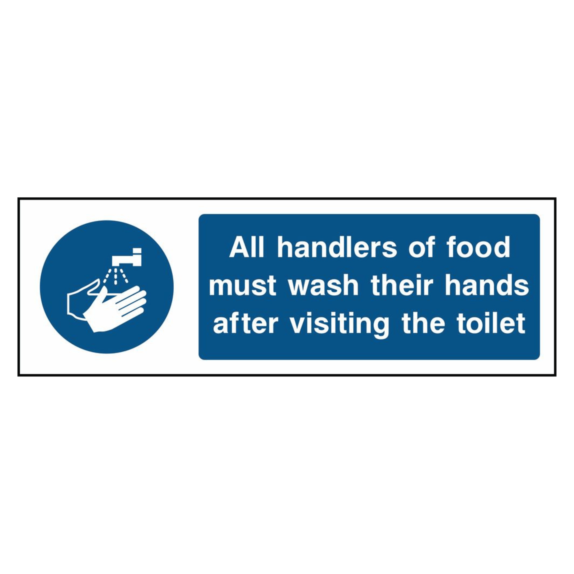 Wash Hands After Visiting Toilet Sign | Big Bulk Discounts - The Safety ...