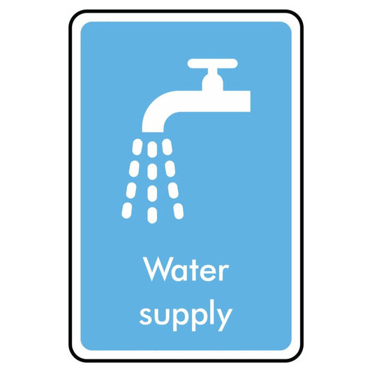 Water Supply Symbol Sign