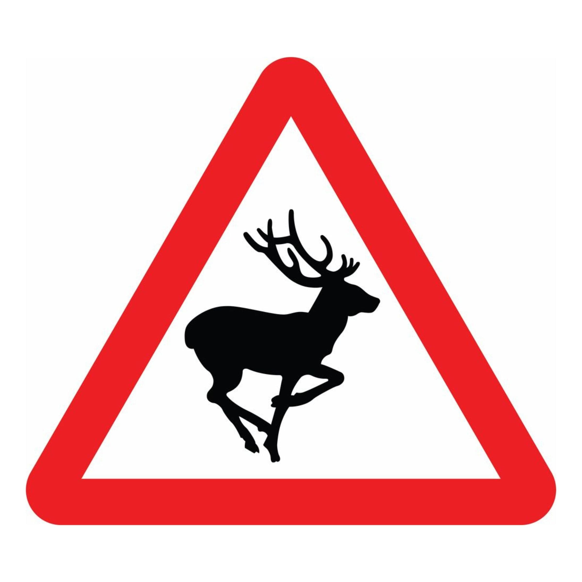 Wild Animal Road Warning Sign | Big Bulk Savings!