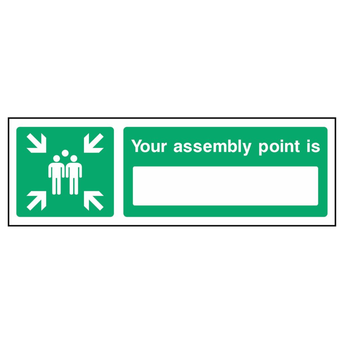 Custom Assembly Point Sign - The Safety Sign Depot