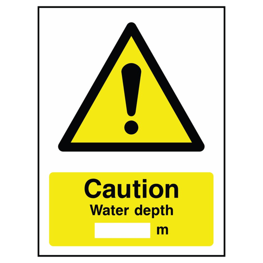 yellow-custom-water-depth-sign